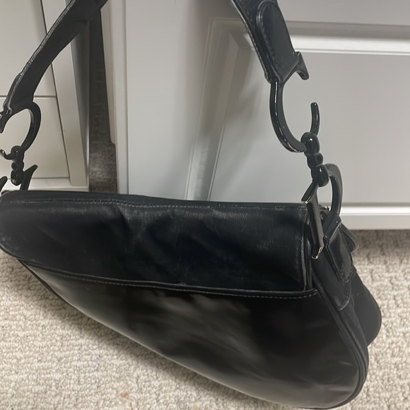 Vintage Christian Dior Saddle Bag w/duster - Picture 10 of 11